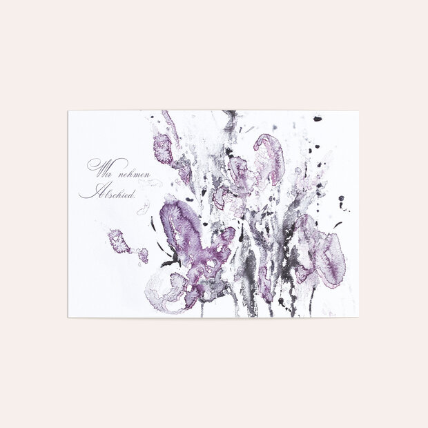 Trauerkarten - Bouquet
