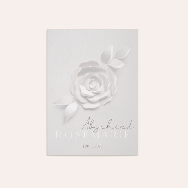 Cartes de deuil - Blumenkunst