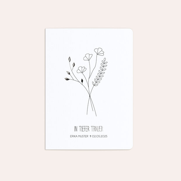 Trauerkarten - Für immer im Herzen