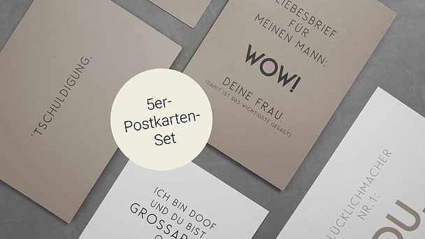 Influencer Kollektion anahitarehbein - Daydreaming - Postkarten-Set