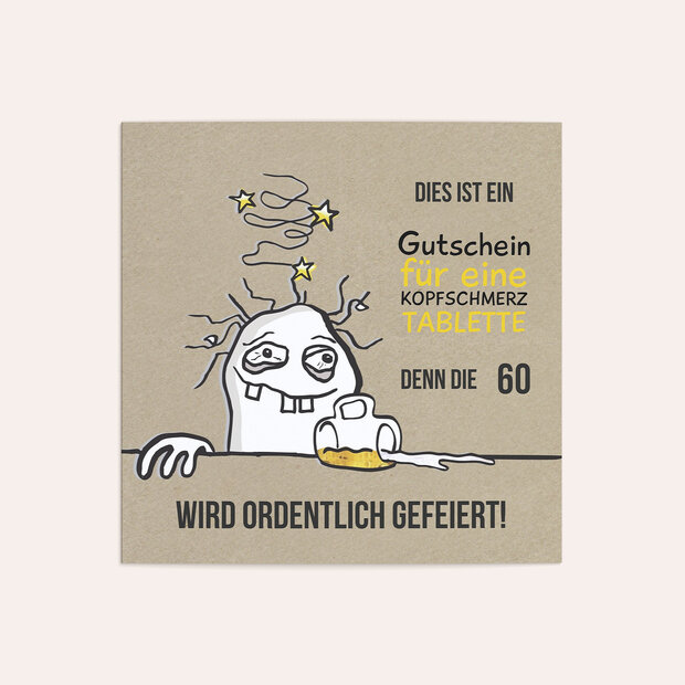 Einladungskarten Geburtstag - Hangover