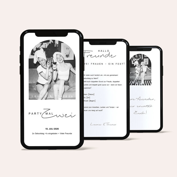 Einladungskarten Geburtstag - Kleine Helden