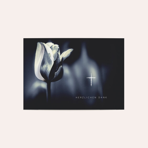 Trauerdanksagung - Tulpensolo