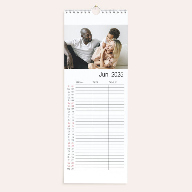 Küchenkalender - Klassisch Familienplaner