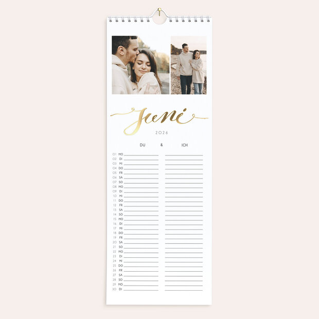 Küchenkalender - My valentine
