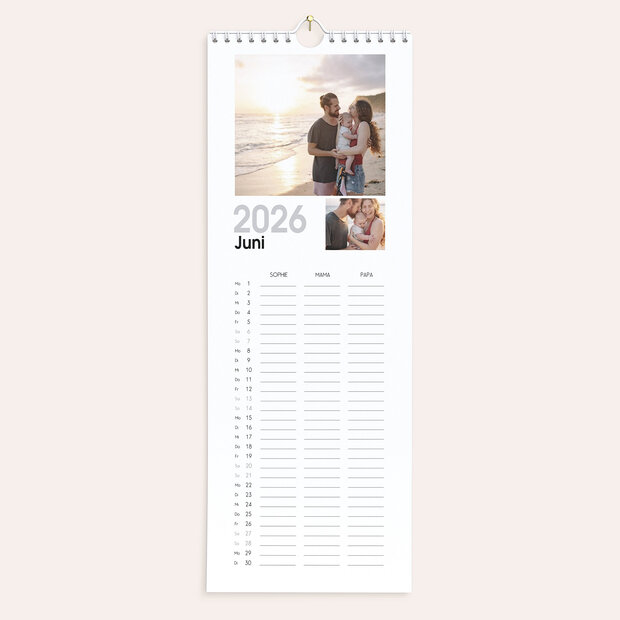 Küchenkalender - Freudentage Familienkalender