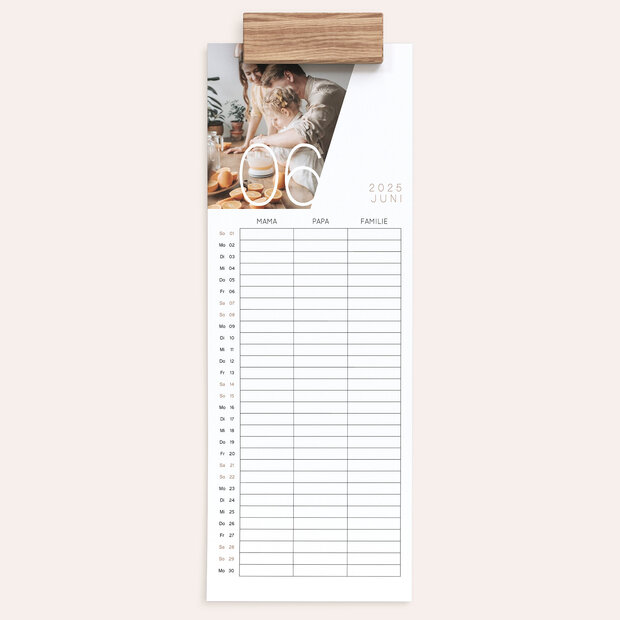 Küchenkalender - Quer durchs Jahr Familienkalender