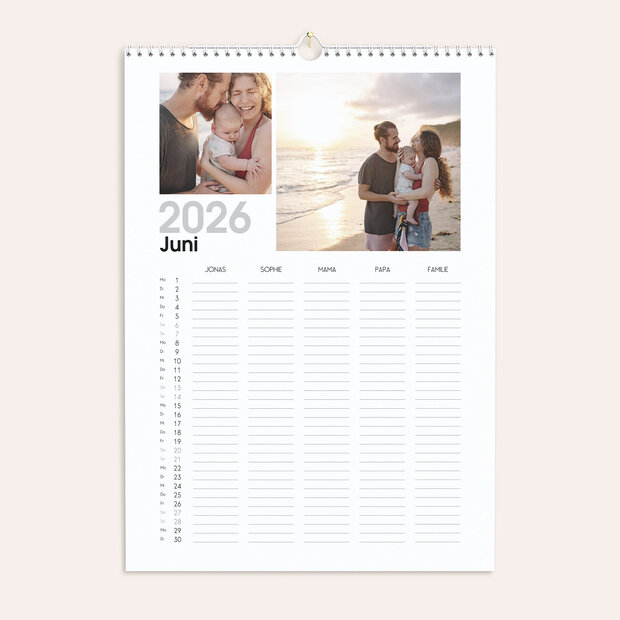 Küchenkalender - Freudentage Familienkalender