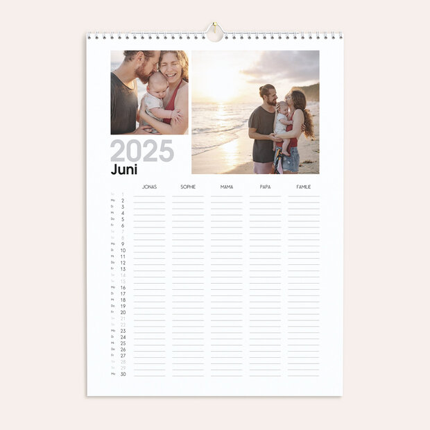 Küchenkalender - Freudentage Familienkalender