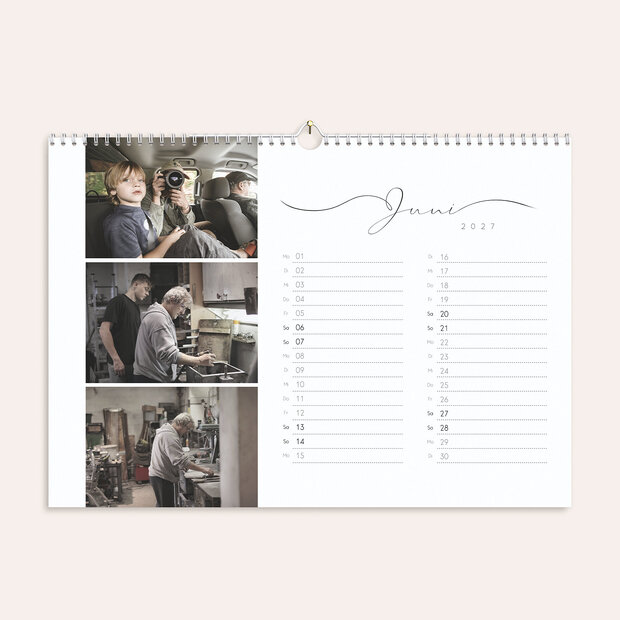 Küchenkalender - Zusammen durchs Jahr