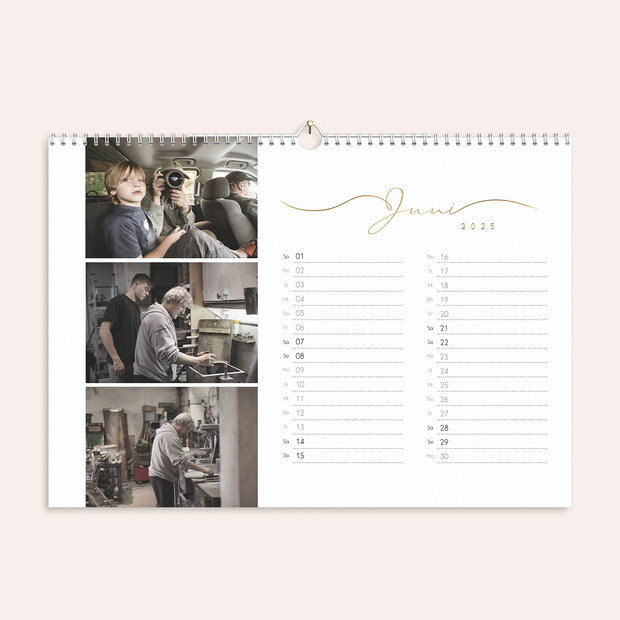 Küchenkalender - Zusammen durchs Jahr