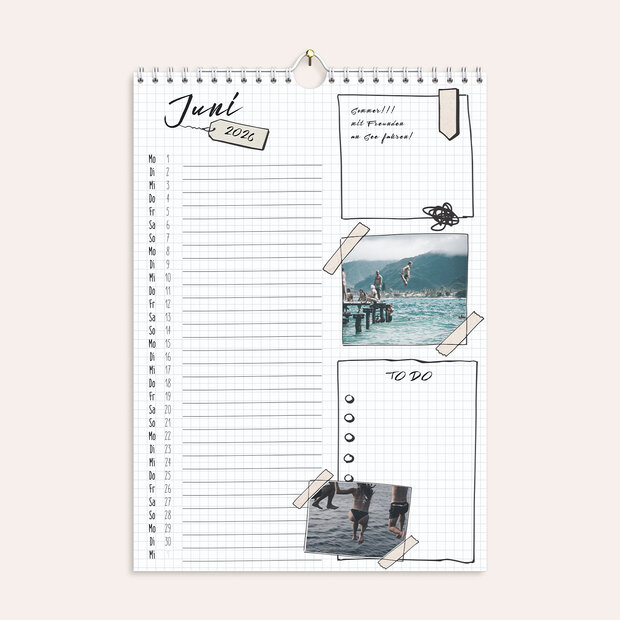 Küchenkalender - Alles im Griff