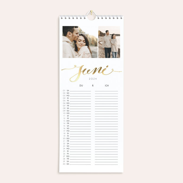 Küchenkalender - My valentine