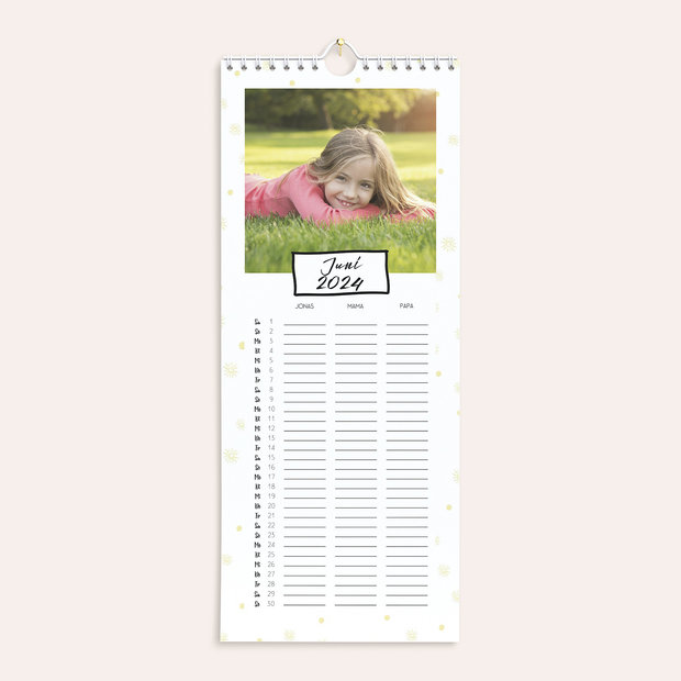 Küchenkalender - Jahreswandel Familienplaner
