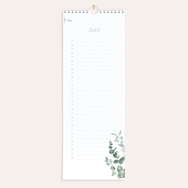 Geburtstagskalender - Blatt für Blatt