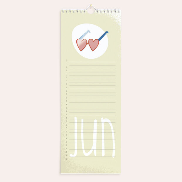 Geburtstagskalender - Hearty little friends