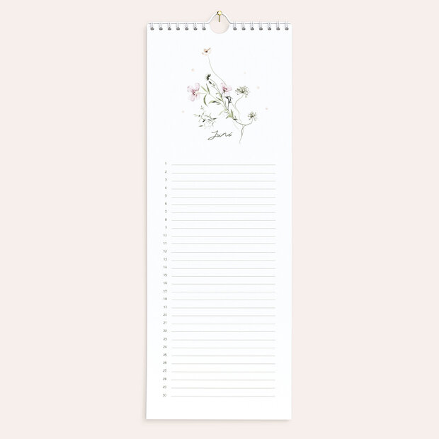 Geburtstagskalender - Wildblumenzauber