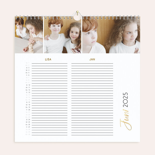 Familienkalender - Neues Jahr - neue Abenteuer