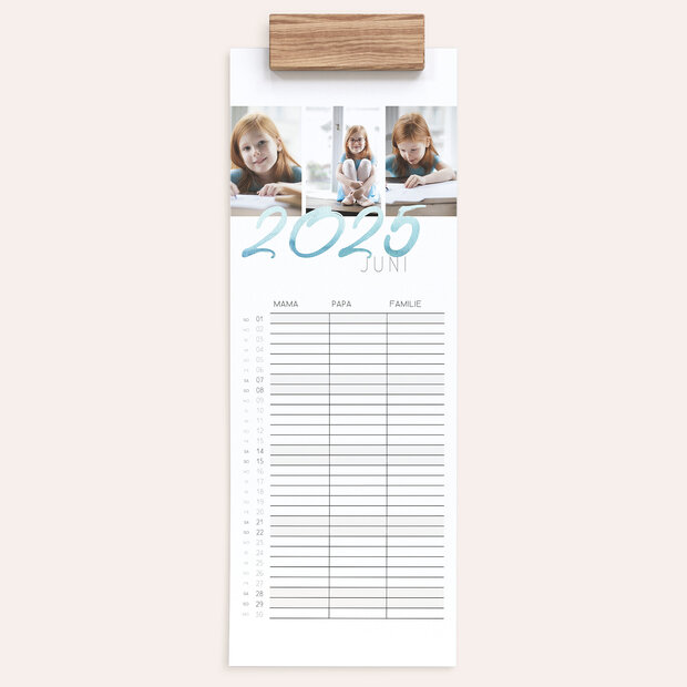 Familienkalender - Schwungvolles Jahr Familienkalender