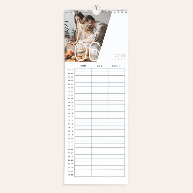 Familienkalender - Quer durchs Jahr Familienkalender