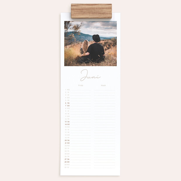 Familienkalender - Tenderness