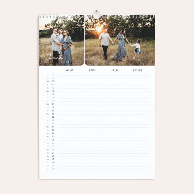 Familienkalender - Wandkalender 