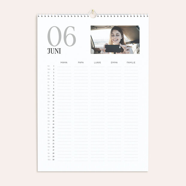 Familienkalender - Familienzeit Familienplaner