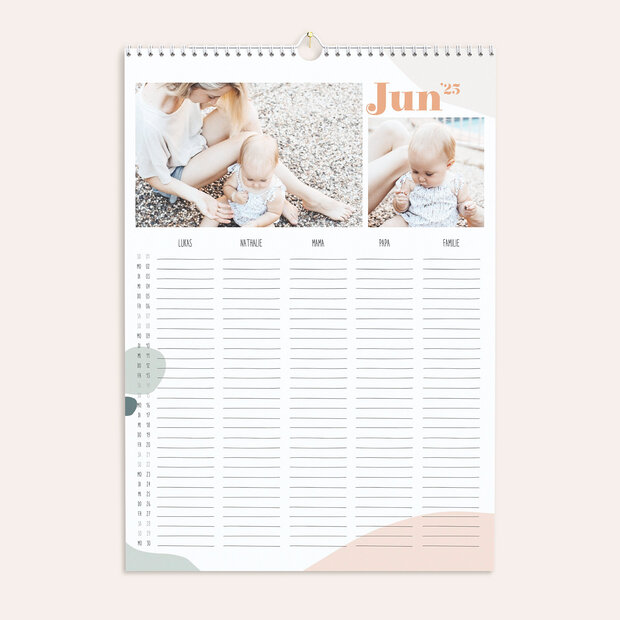 Familienkalender - Magisches Jahr Familienplaner