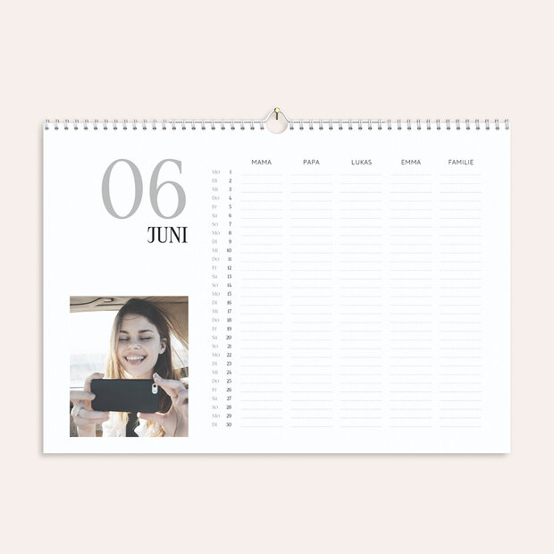 Familienkalender - Familienzeit Familienplaner