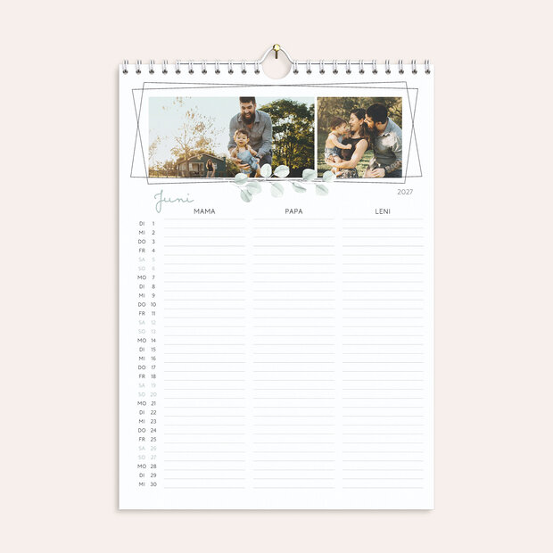 Familienkalender - Wild nature