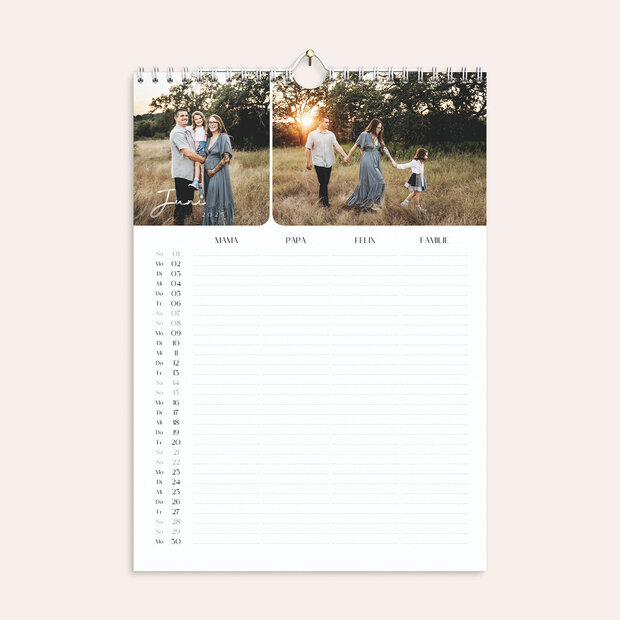 Familienkalender - Wandkalender 