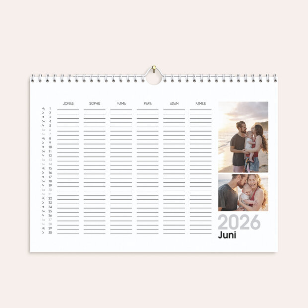 Familienkalender - Freudentage Familienkalender