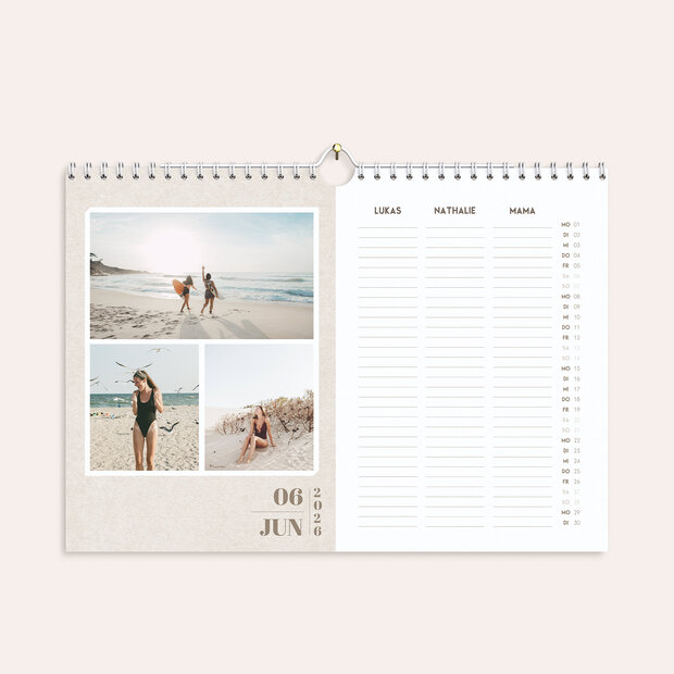 Familienkalender - Unsere Glückstage