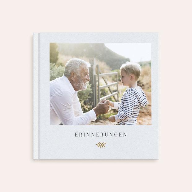 Geschenke zum 90 Geburtstag - Fotobuch – Goldene Erinnerungen