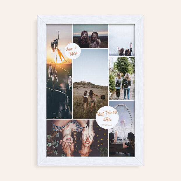 Wandbilder Wohnzimmer - Best friends