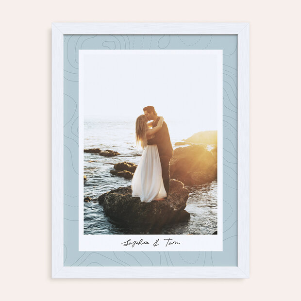 Wandbilder Wohnzimmer - Waves of love