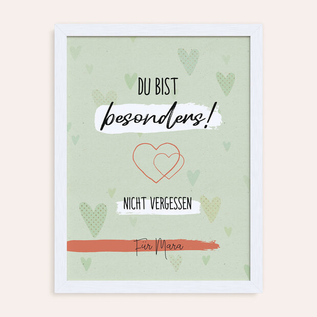 Wandbilder Wohnzimmer - Don't forget