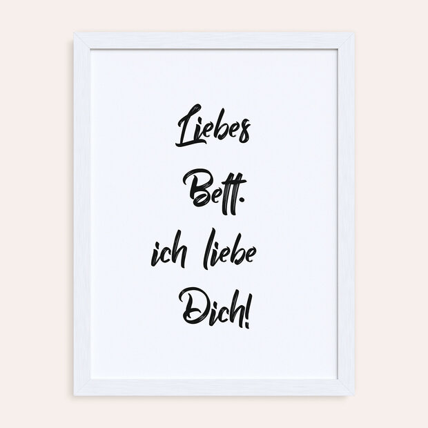 Wandbilder Wohnzimmer - Mein Bett