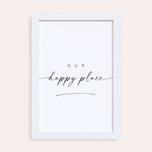 Wandbilder Küche - Wandbild “Happy Place”