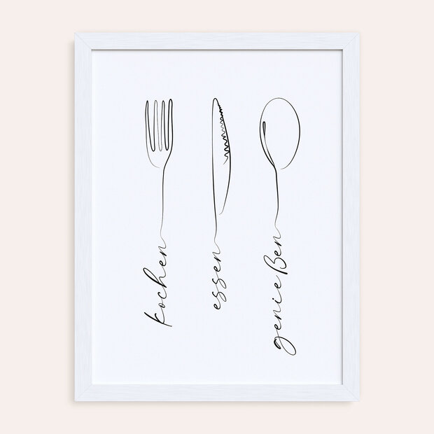 Wandbilder Küche - Genussmoment