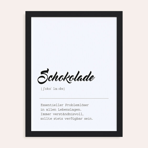 Wandbilder Küche - Schokolade