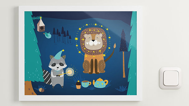 Wandbilder Babyzimmer: Verwandeln Sie das Kinderzimmer in eine Magische Welt