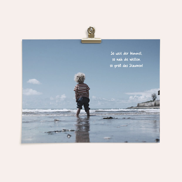 Wandbilder Kinderzimmer - Weite Welt