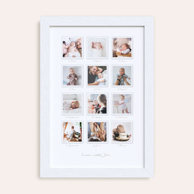 Wandbilder Babyzimmer - Fröhliche Babywelt