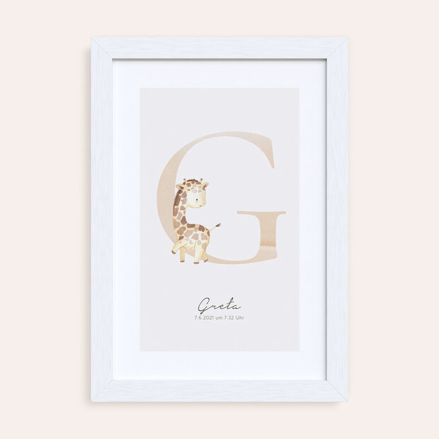 Wandbilder Babyzimmer - Graziles G
