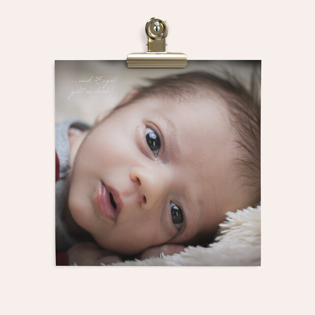 Wandbilder Babyzimmer - Engel auf Erden