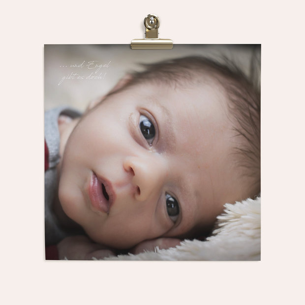 Wandbilder Babyzimmer - Engel auf Erden