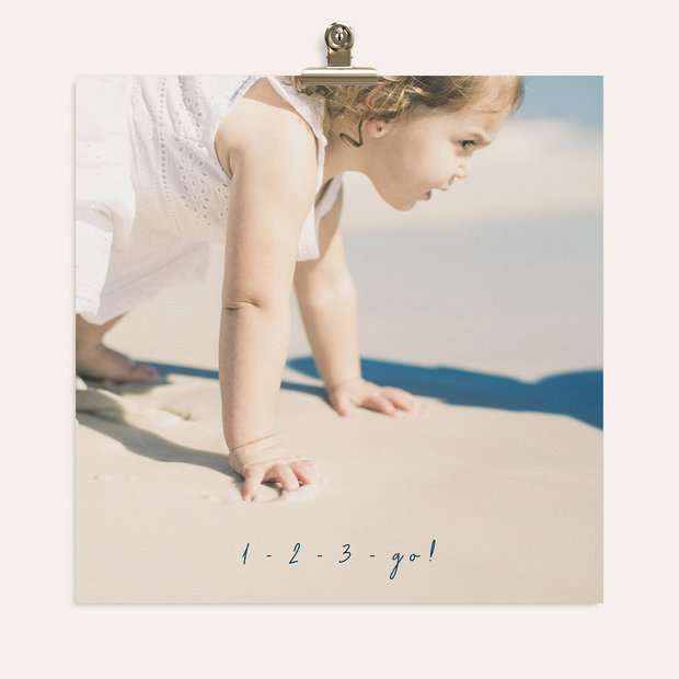 Wandbilder Babyzimmer - Achtung, fertig, los