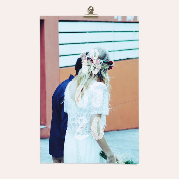 Wandbilder mit Foto - Wedding Day