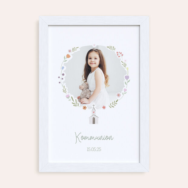 Wandbilder mit Foto - Bunt geblümt